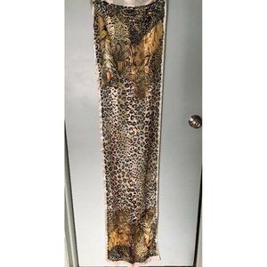 Symphony Scarfs Italy Tiger pattern rectangular